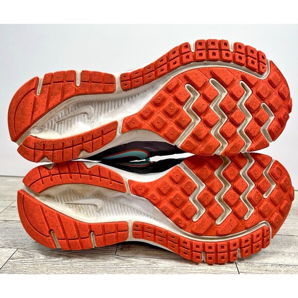 Nike Downshifter 6 Running Shoe Women's Size 7 Gray/Orange/Blue EUC - Picture 10 of 10